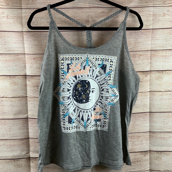No Boundaries Tops - No Boundaries Gray Tank